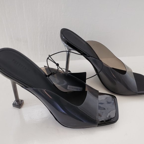 NWT Womens Open Toe Heels Sz 8.5 - Picture 3 of 5